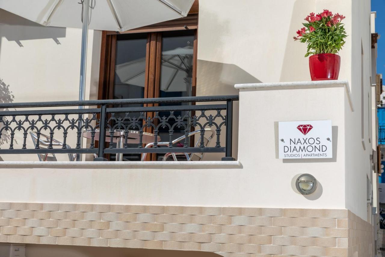 Naxos Diamond Studios Apartments Naxos City 外观 照片
